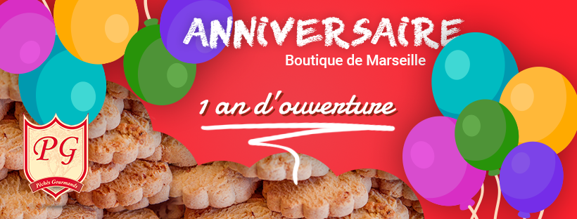 Anniversaire de la boutique de Marseille